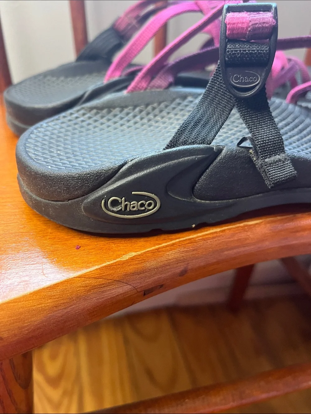 Chaco Women’s ZX/2 Classic Sandals Purple Strappy Sport Sandals Size 7 GUC - Picture 3 of 8